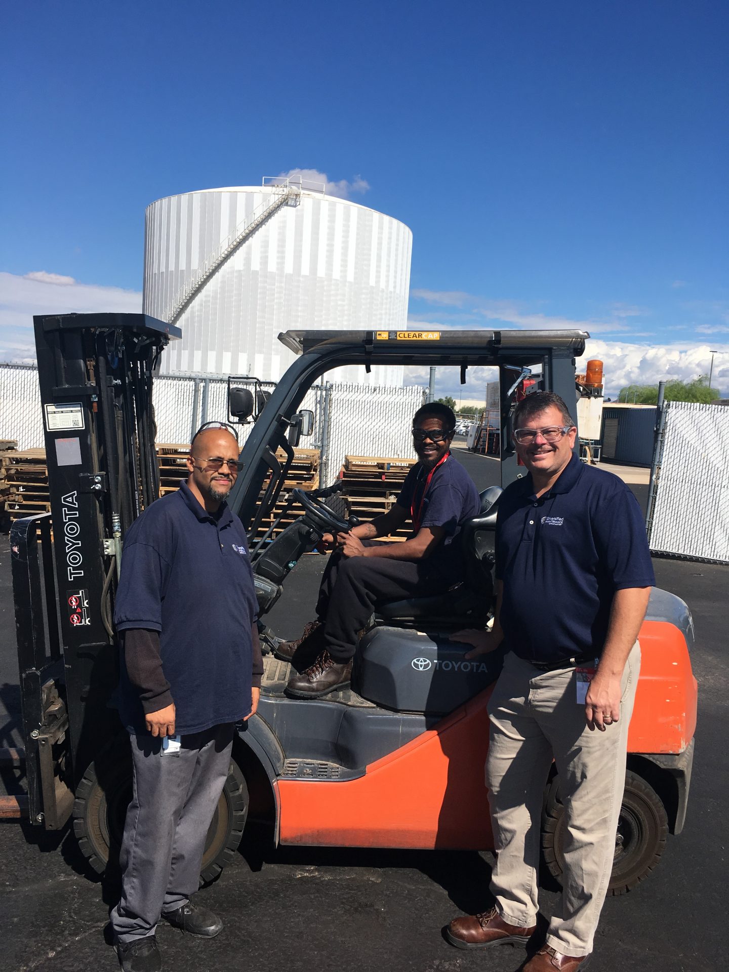 Safety Team Conducts Forklift Training