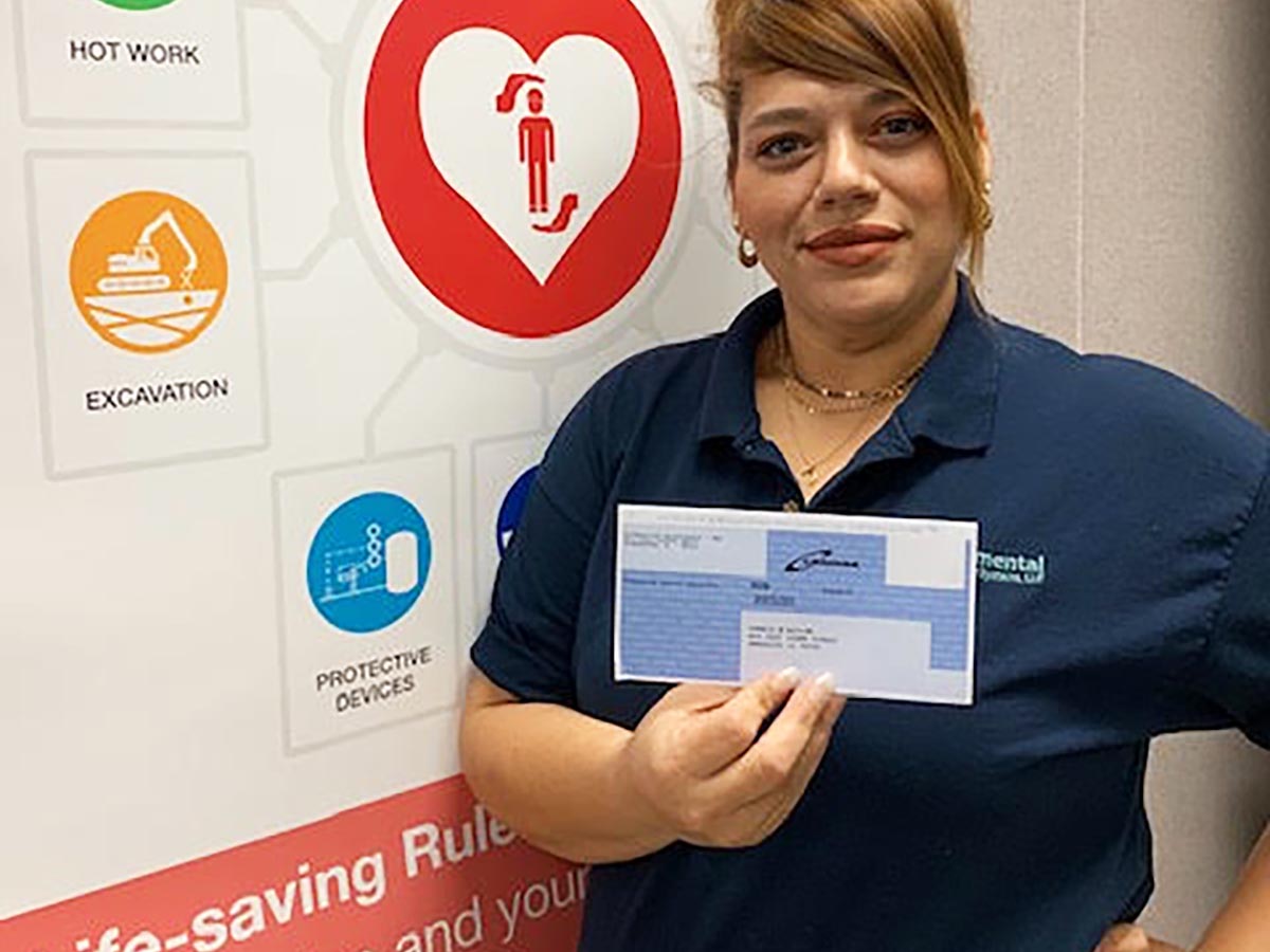 Candie Bailon Named ESS’s Employee of the Quarter at BASF