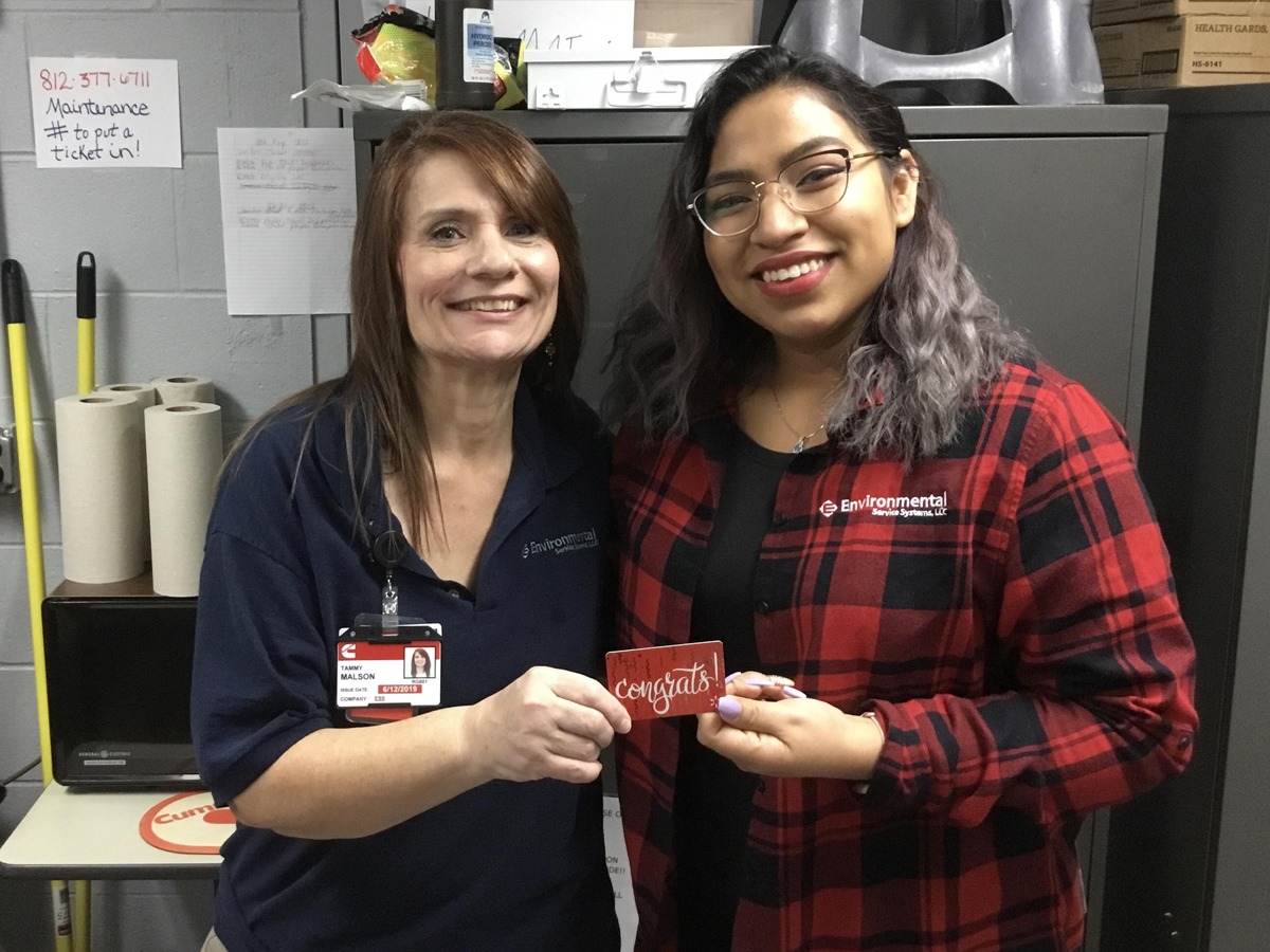 Tammy Malson Wins Supervisor of the Quarter at Cummins