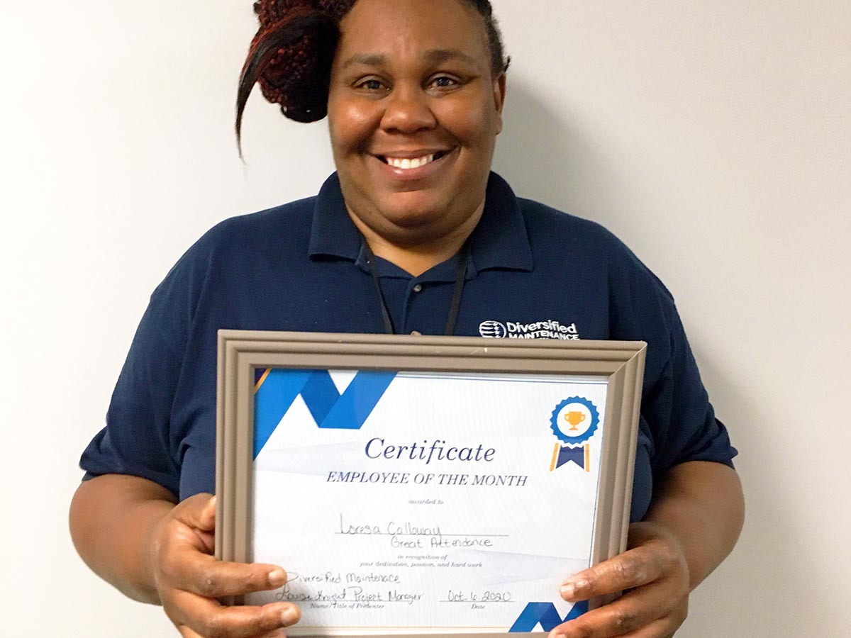 Team at RSA Criminal Justice Center Awarded for Outstanding Attendance