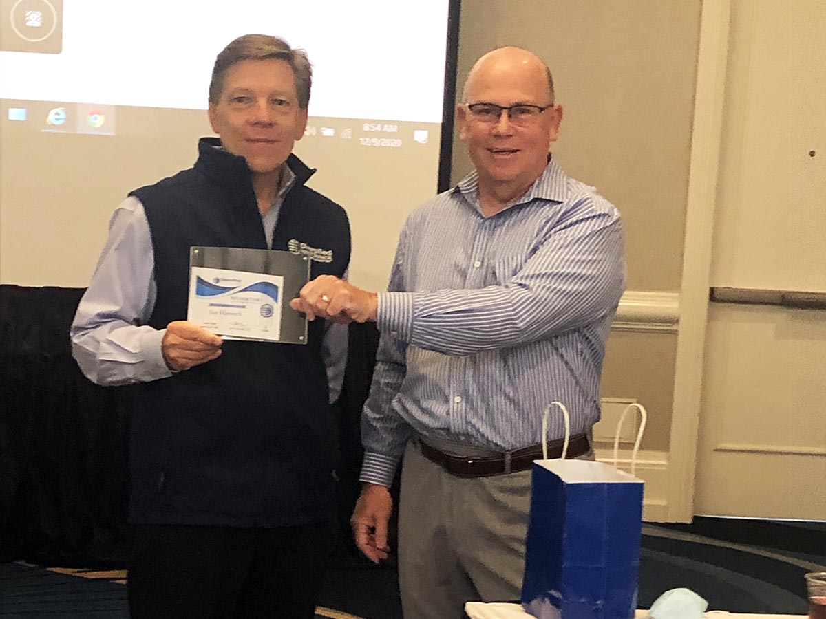 Jim Hartweck Receives 5 Year Service Award