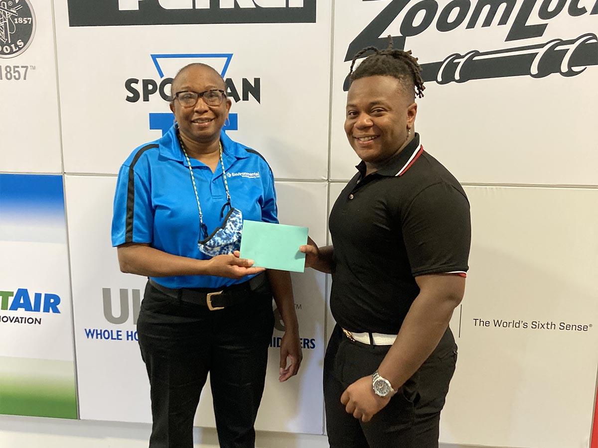 Quilin Terrance Reaches New Heights at Alabama Power HVAC Training Center