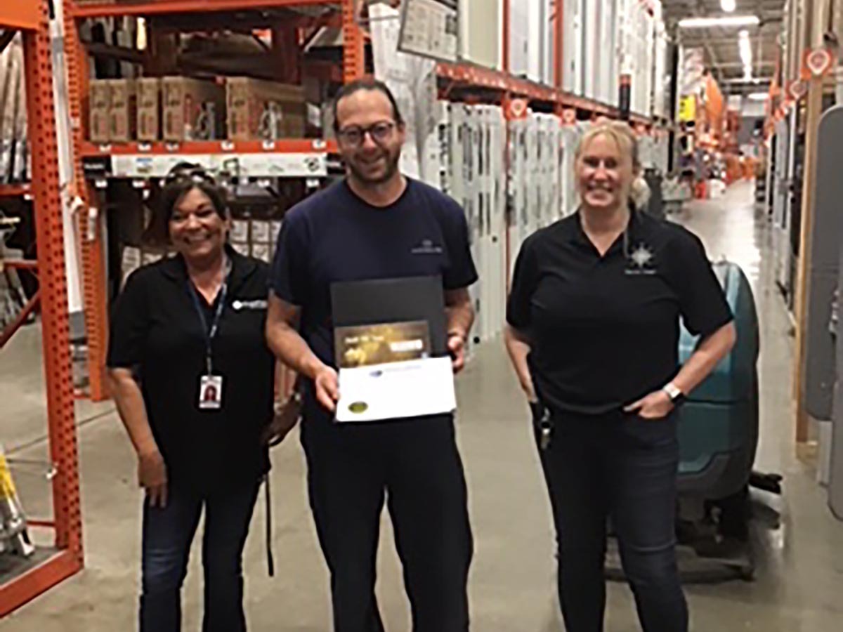 Adam Gomersall Earns Bravo Award for Exceptional Service