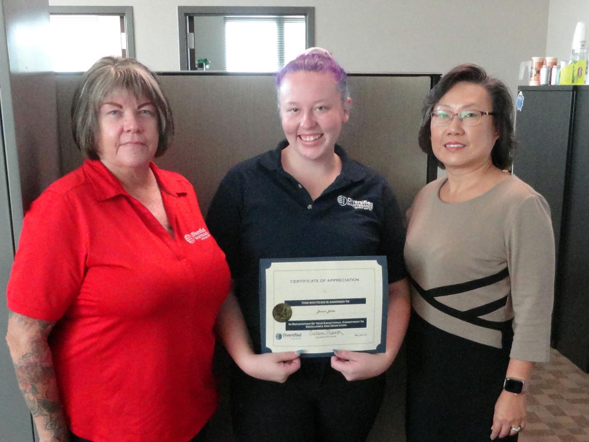 Briana Baker Wows at Northrop Grumman