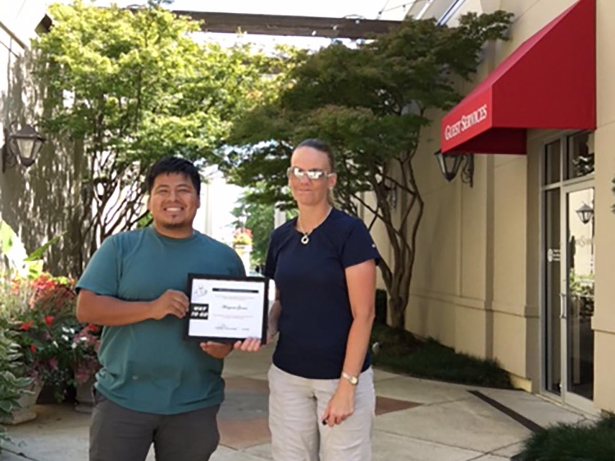 Tina Garcia Earns Way To Go Award