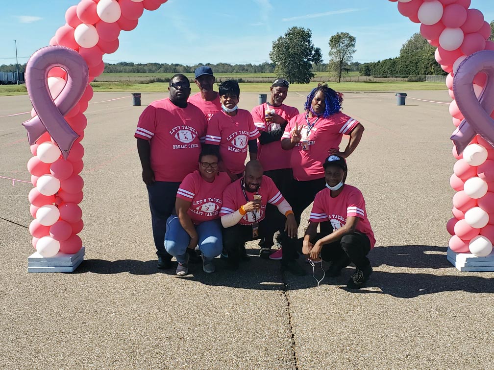 DMS Staff at Electrolux Memphis Race For The Cure