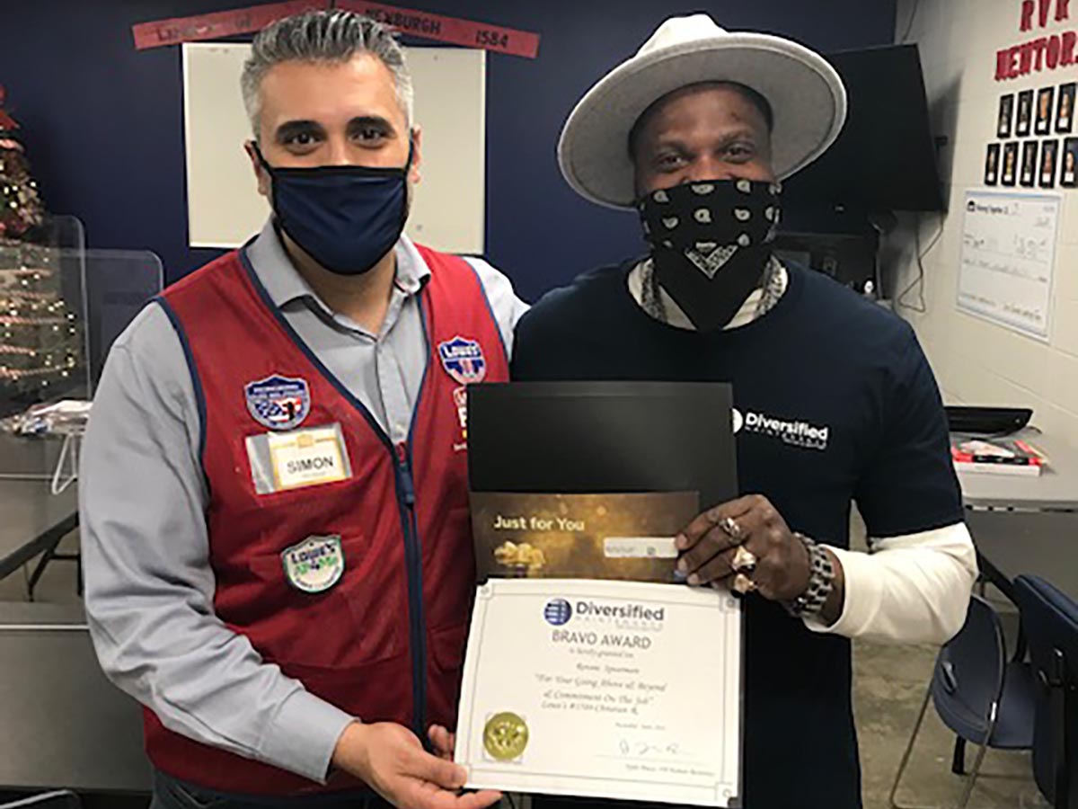 Ronnie Spearman Earns Bravo