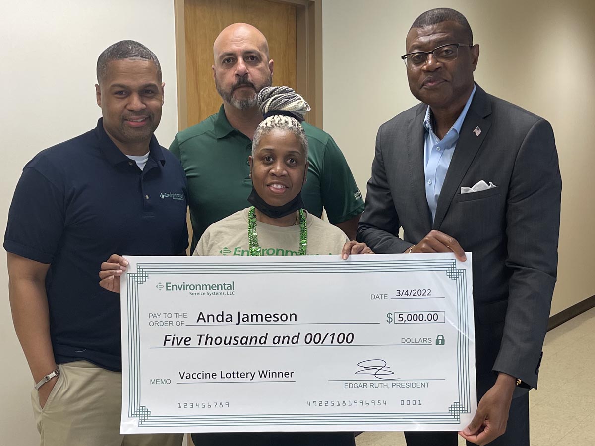 Anda Jameson a Vaccine Lottery Winner