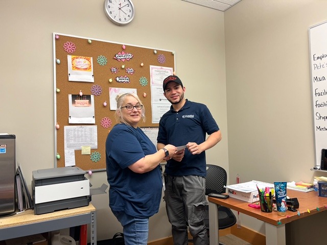 Brander Ramos Earns Way-to-Go Award