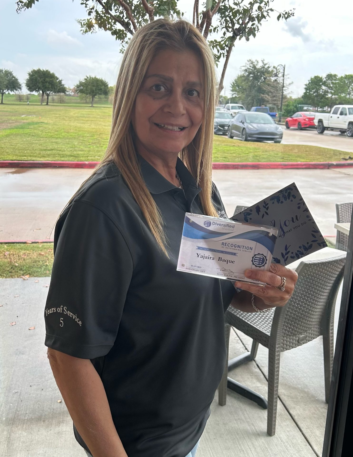 Five Years of Excellence: Yajaira Baque’s Celebratory Milestone